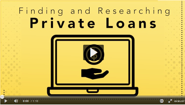 Video on Finding Private Loans